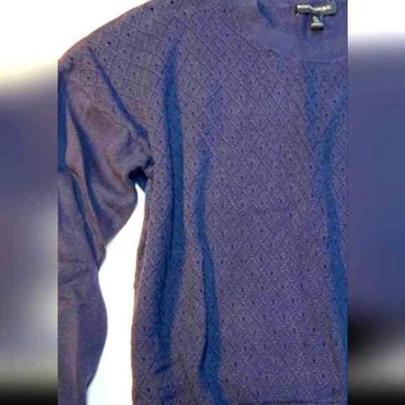Banana Republic Crew Neck Womans Sweater XL  Navy Blue - Picture 1 of 8